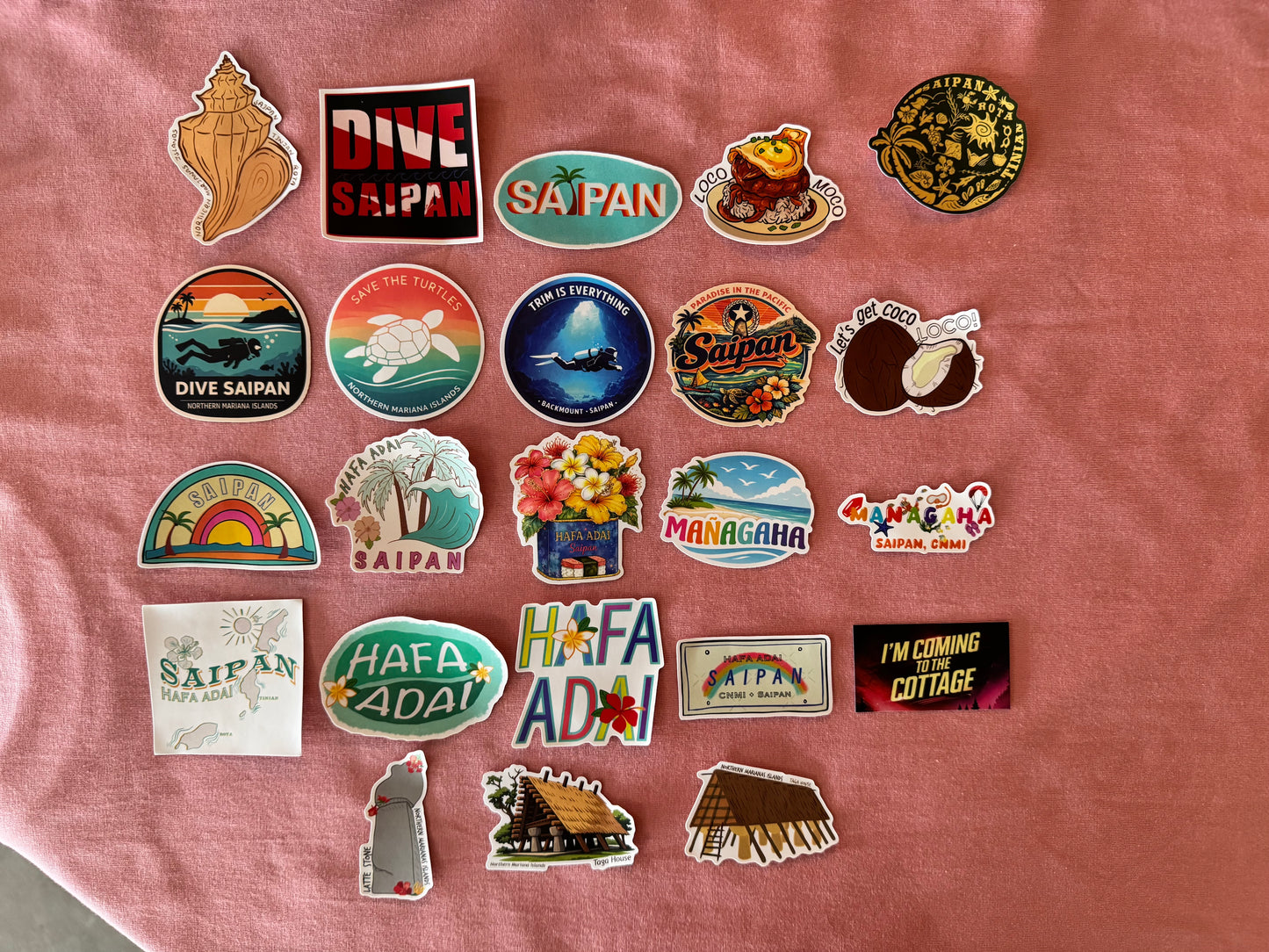 Saipan Sticker