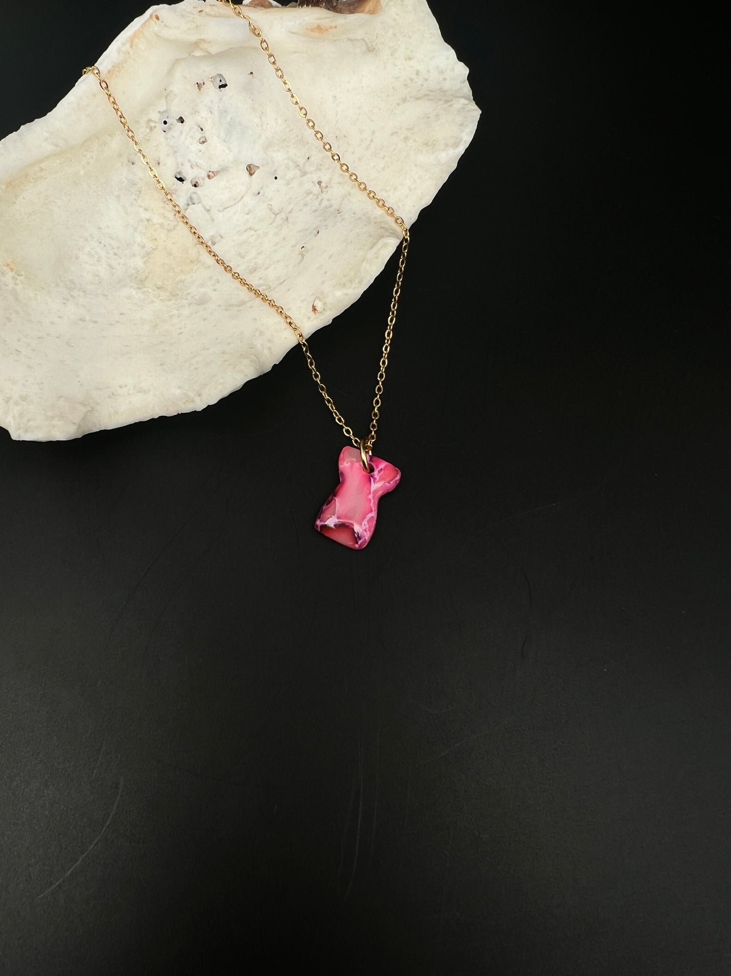 Latte Stone Necklace