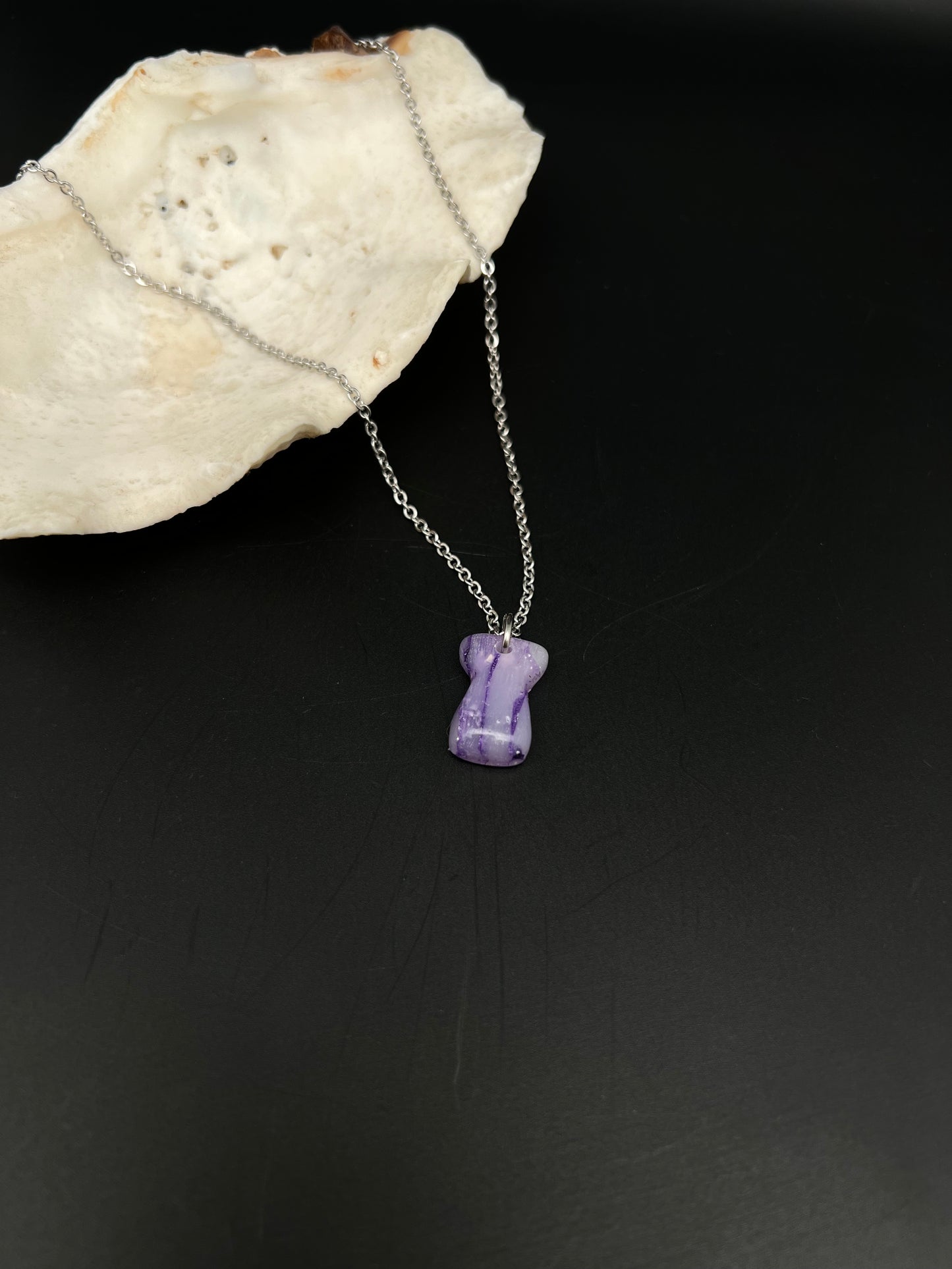 Latte Stone Necklace