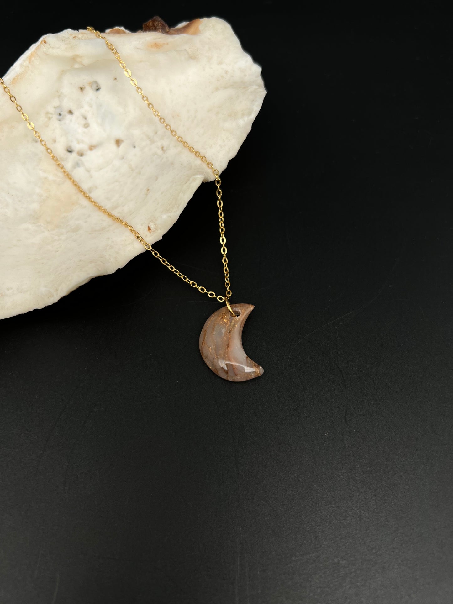 Moon Crescent Necklace