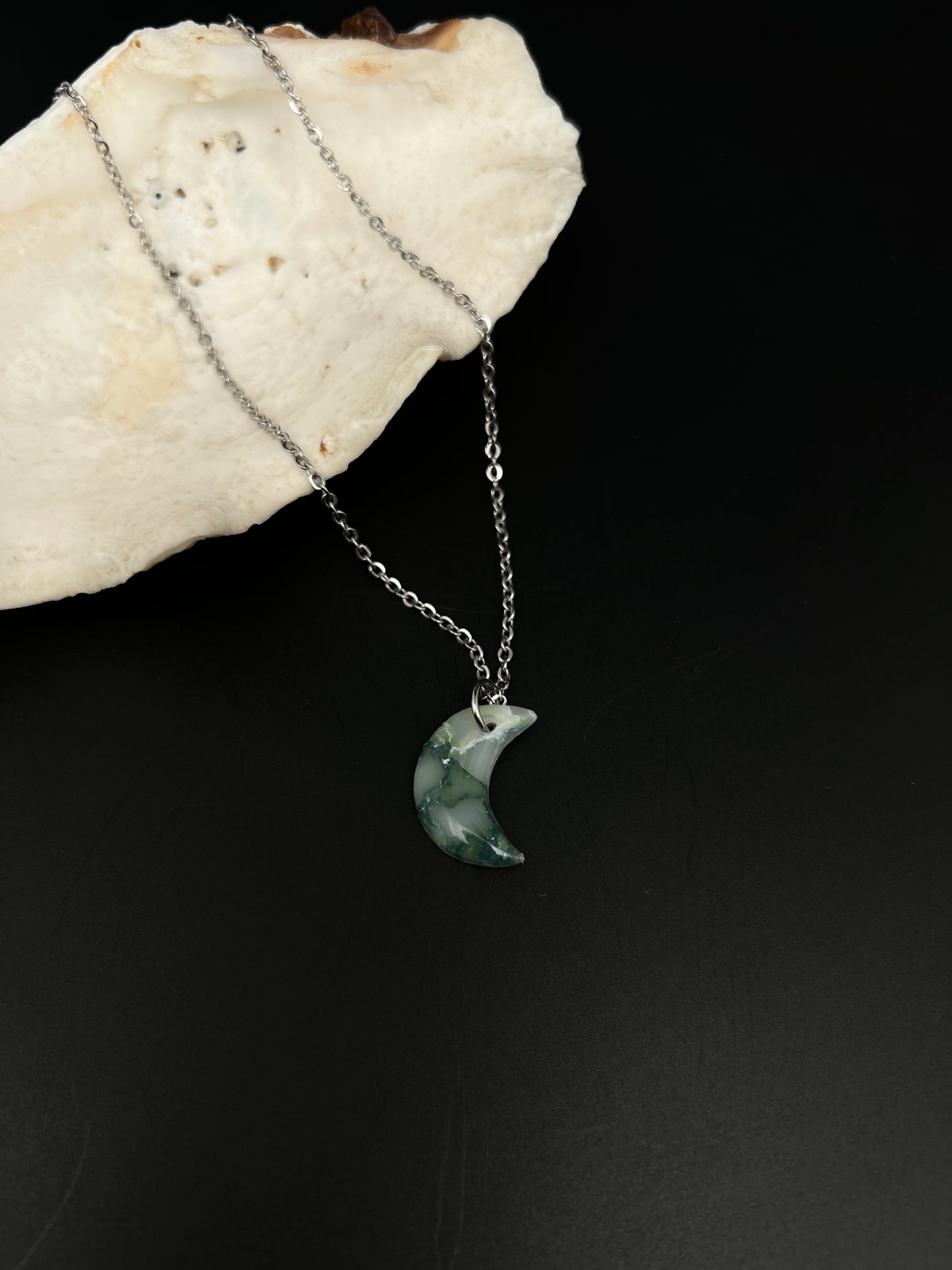 Moon Crescent Necklace