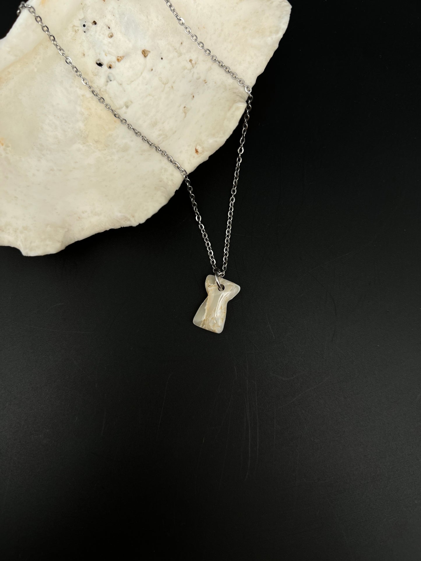 Latte Stone Necklace