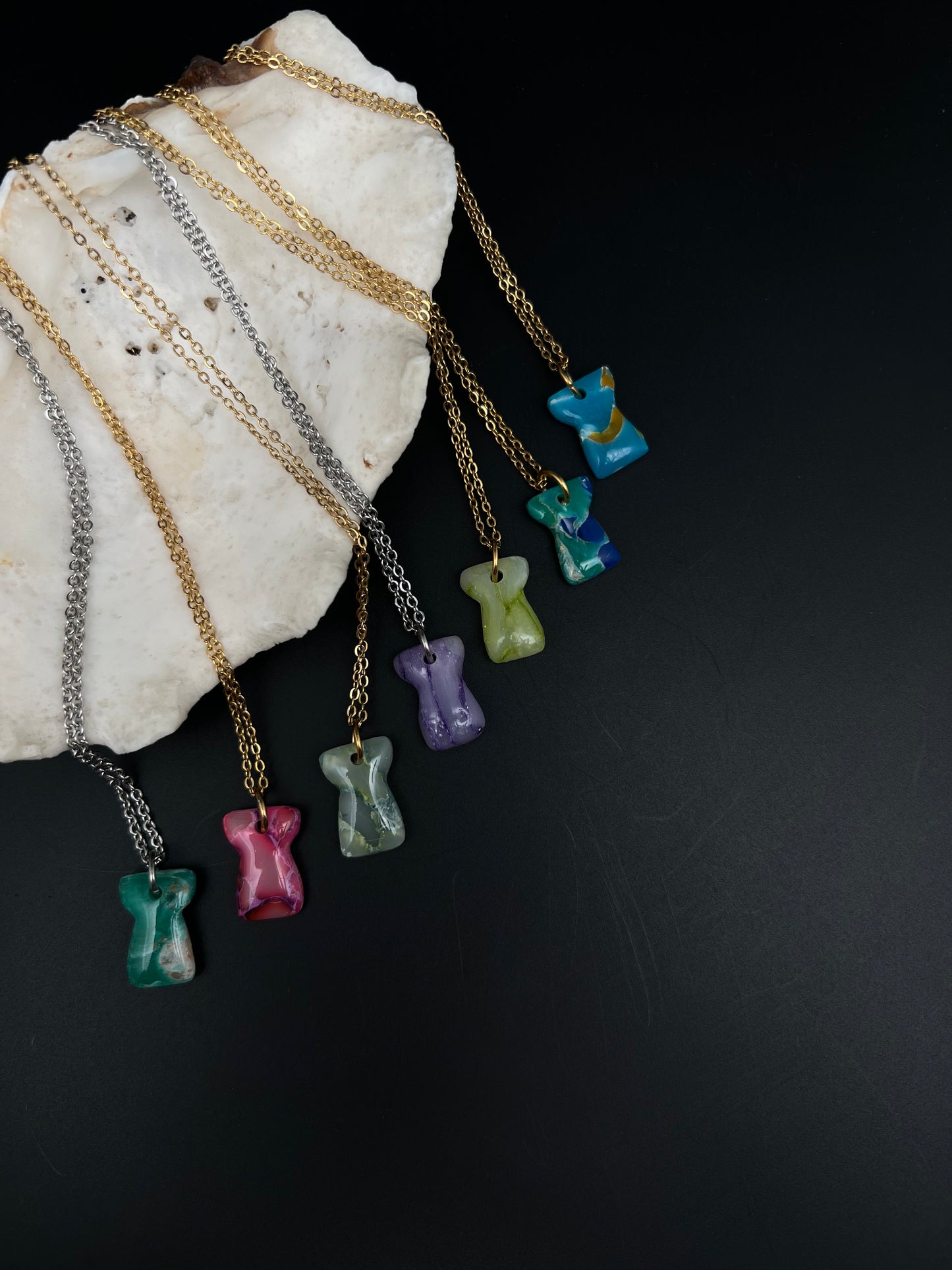 Latte Stone Necklace
