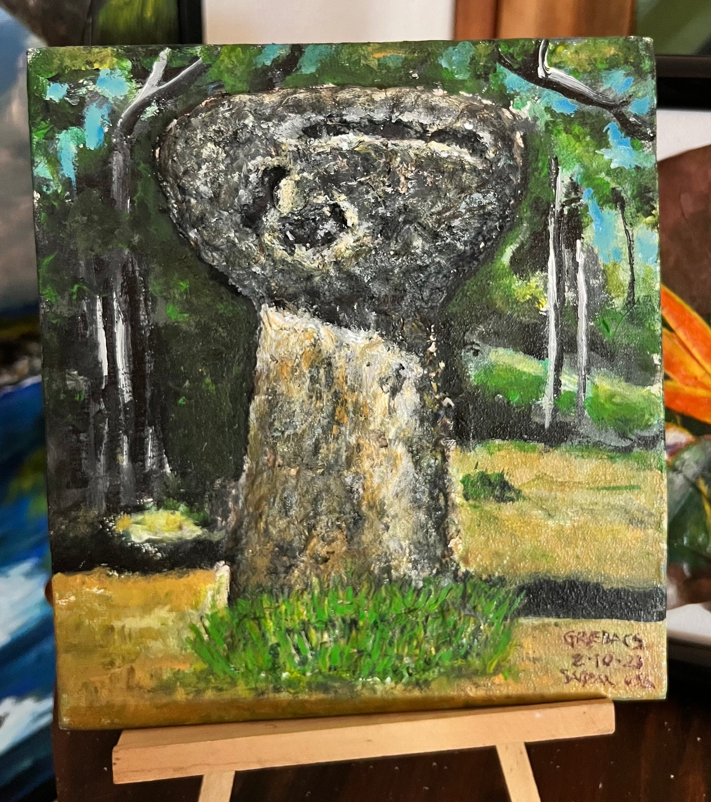 3D Latte Stone 7x8