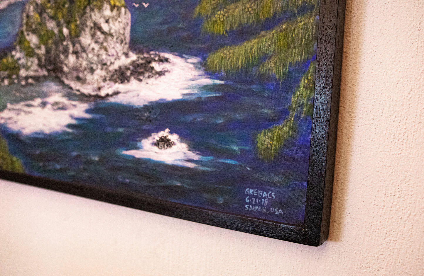 Bird Island Painting