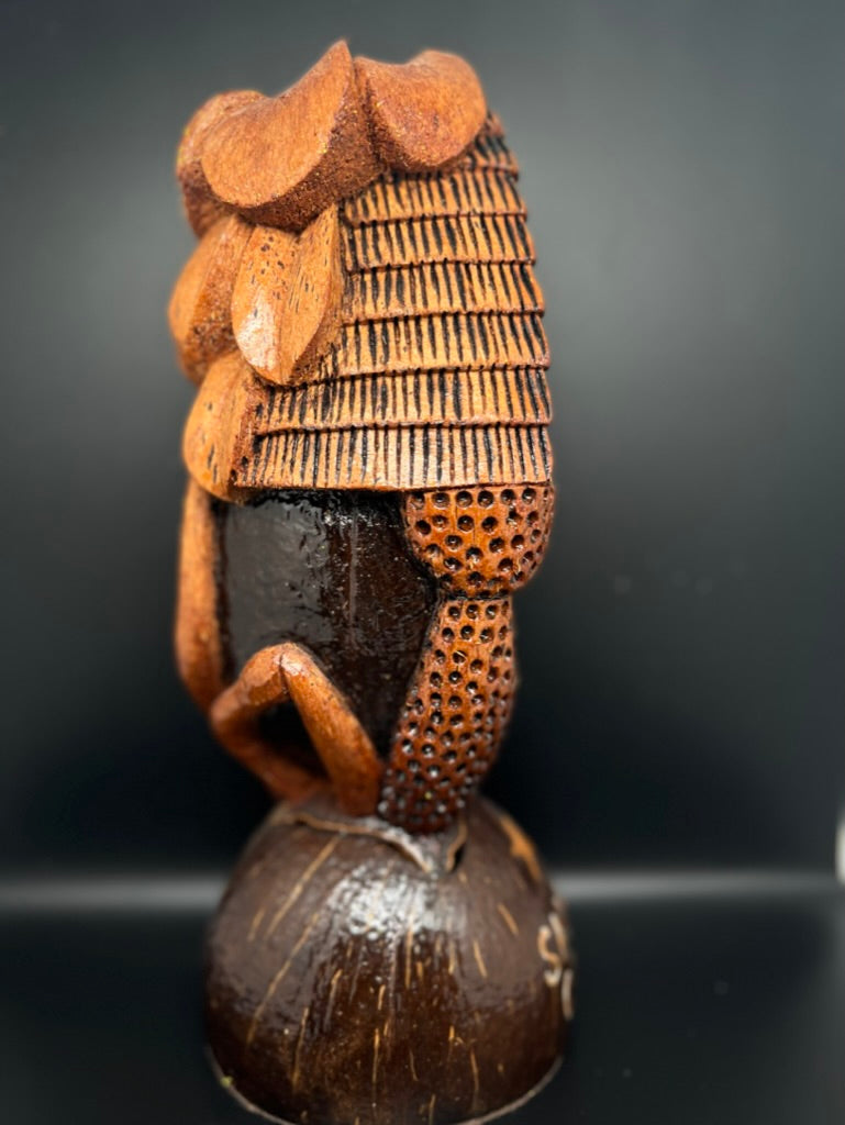 Carved Coconut Taga House