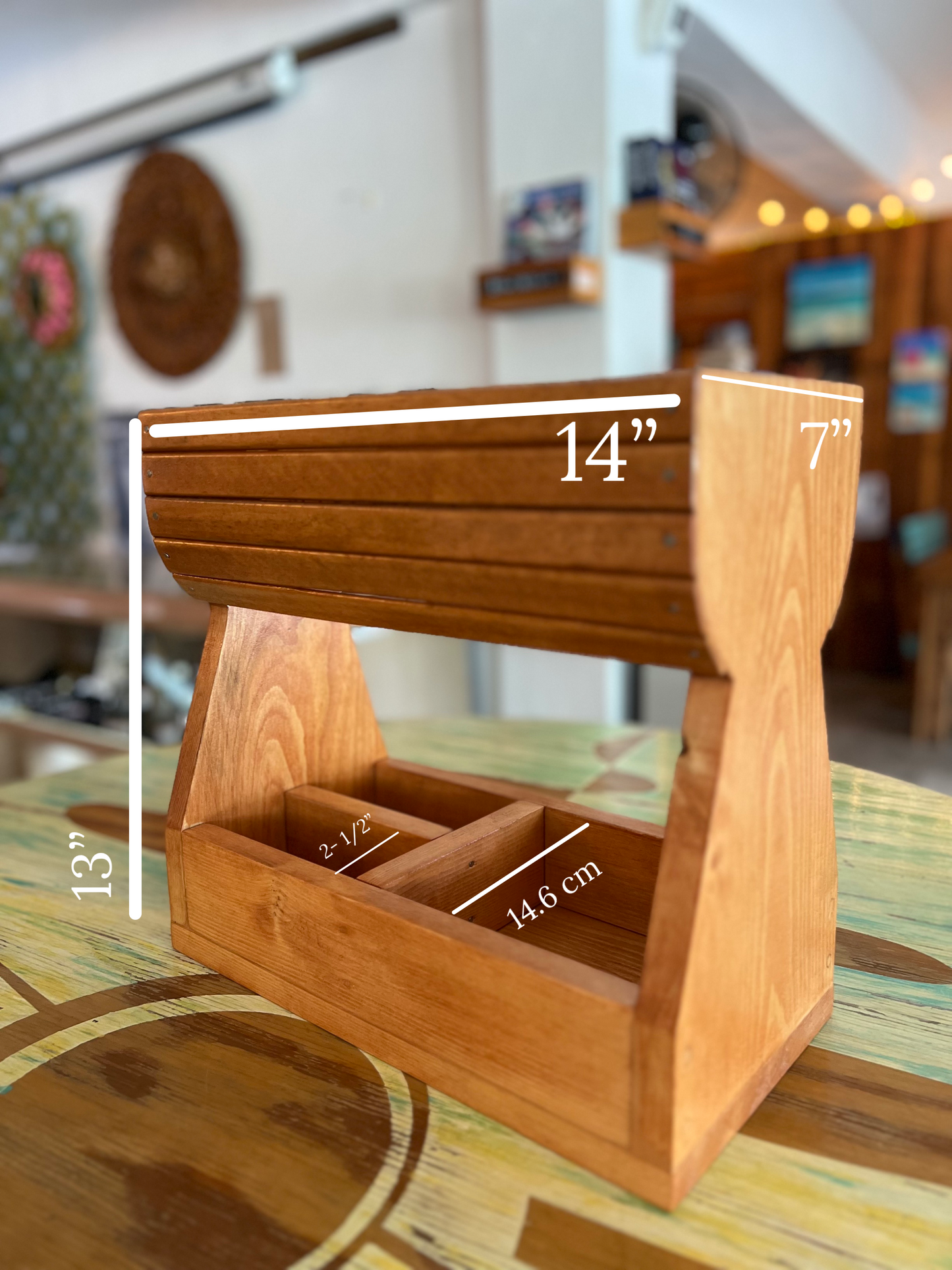 Latte Stone Utensil Holder