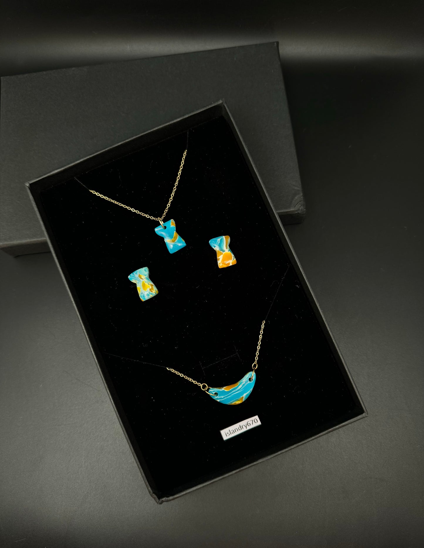 Ocean Blue Jewelry Set