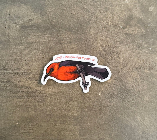 EGIGI Sticker - Micronesian Myzomela
