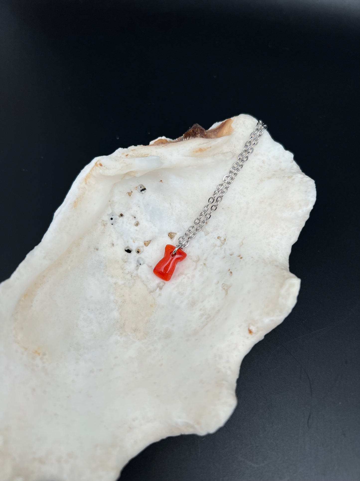 Mini Latte Stone Necklace