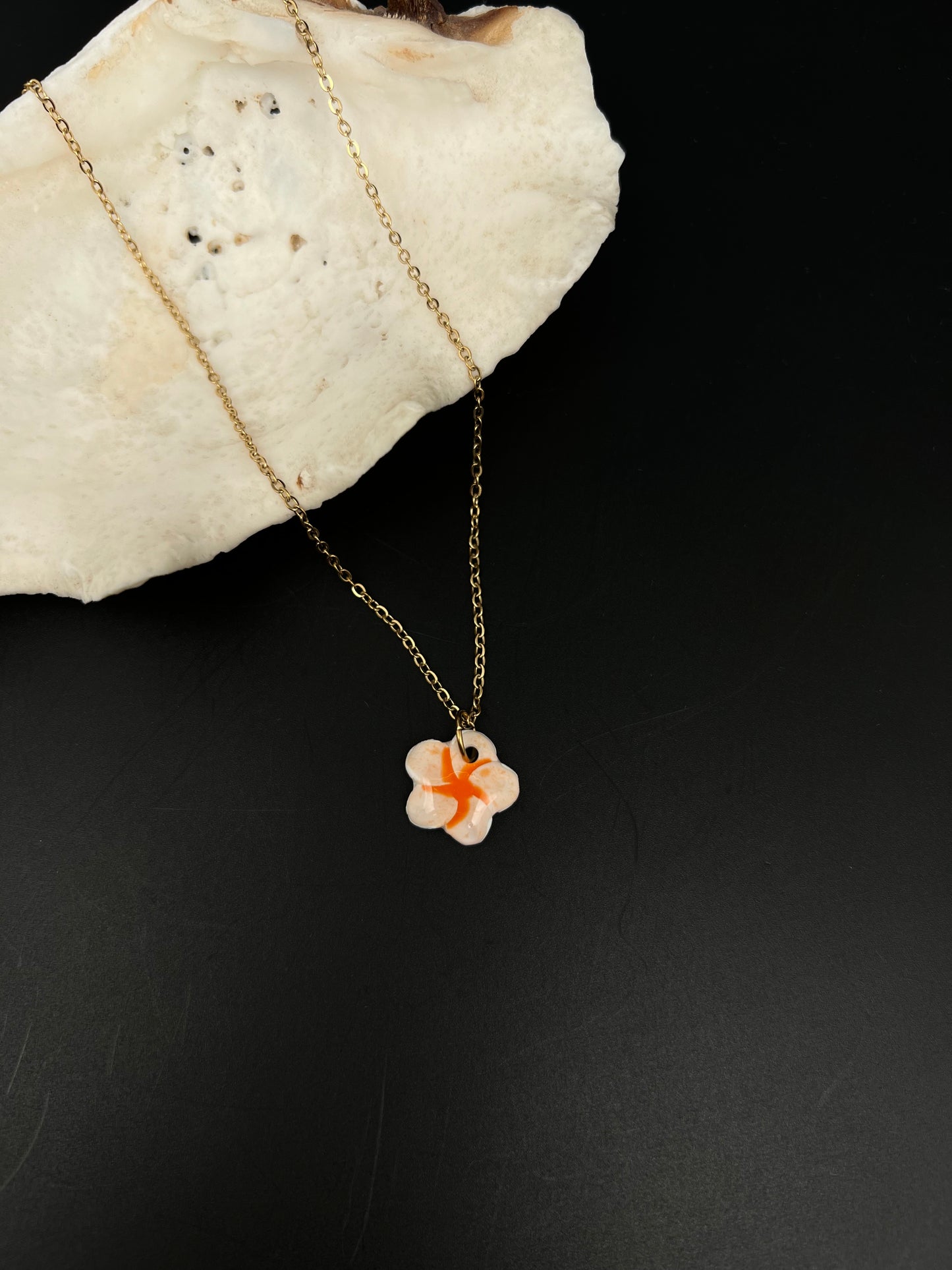 Mini Plumeria Necklace