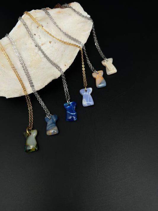 Latte Stone Necklace