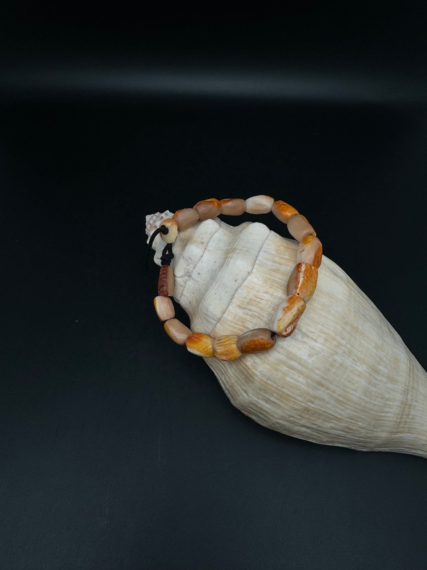 Spondylus Bead Bracelet