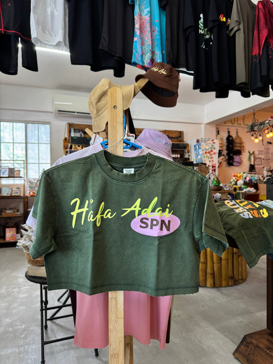 HafaAdai SPN Crop Top