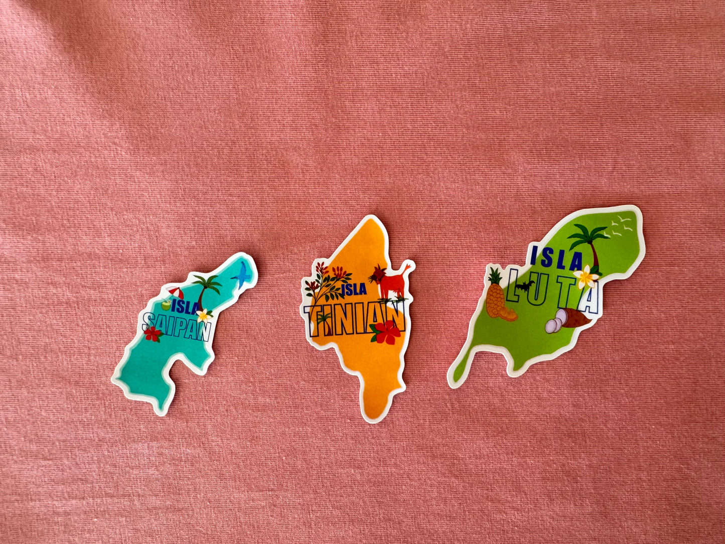 CNMI Map Stickers