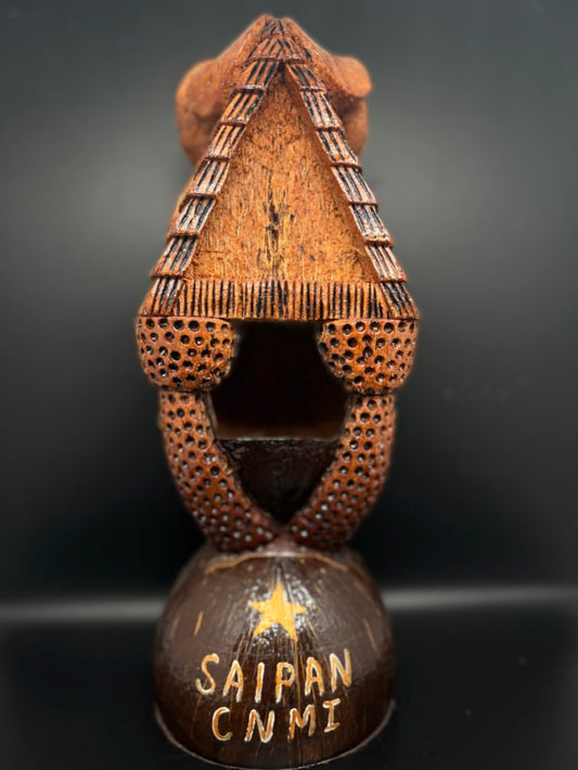 Carved Coconut Taga House