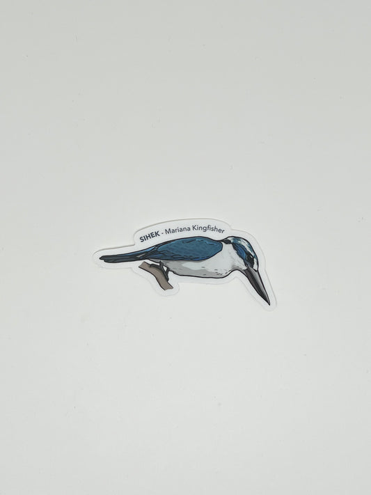 Mariana Kingfisher Sticker - Sihek