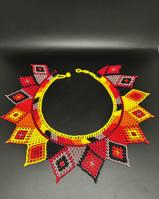 Bead Necklace (short)