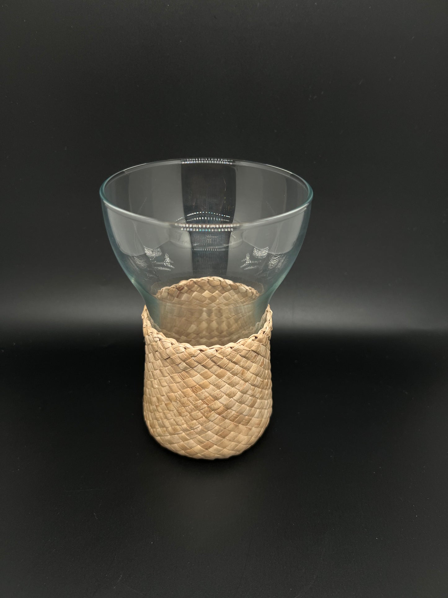 Weaved Glass Cup